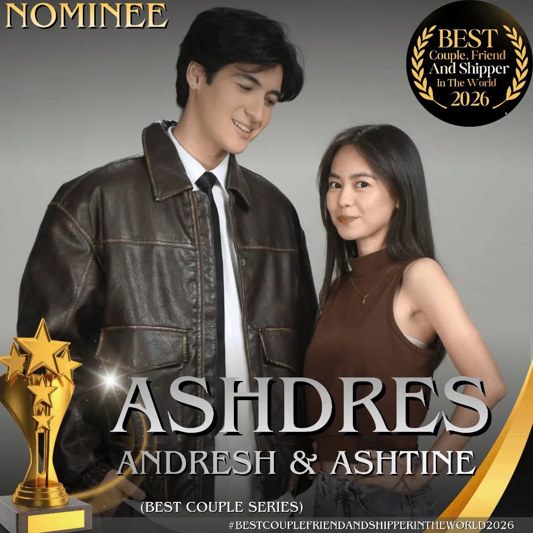 what is happening, they’re being recognized globally and I think they’re the only Filipinos featured on these accounts?🥺🌟

© smcgroupglobal &amp; special_awards
#bestcouplefriendandshipperintheworld2026
#Ashdres