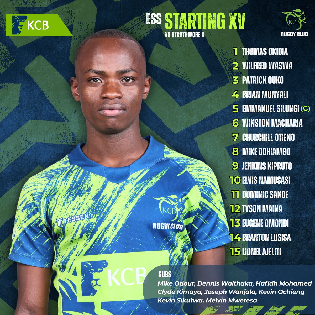 kcbrugby's tweet image. Here are the Lions on duty this weekend against Catulus of Strathmore.
Wishing you a successful hunt Masimba.

#RugbyKe #believe #commitment #lionheartedrugby