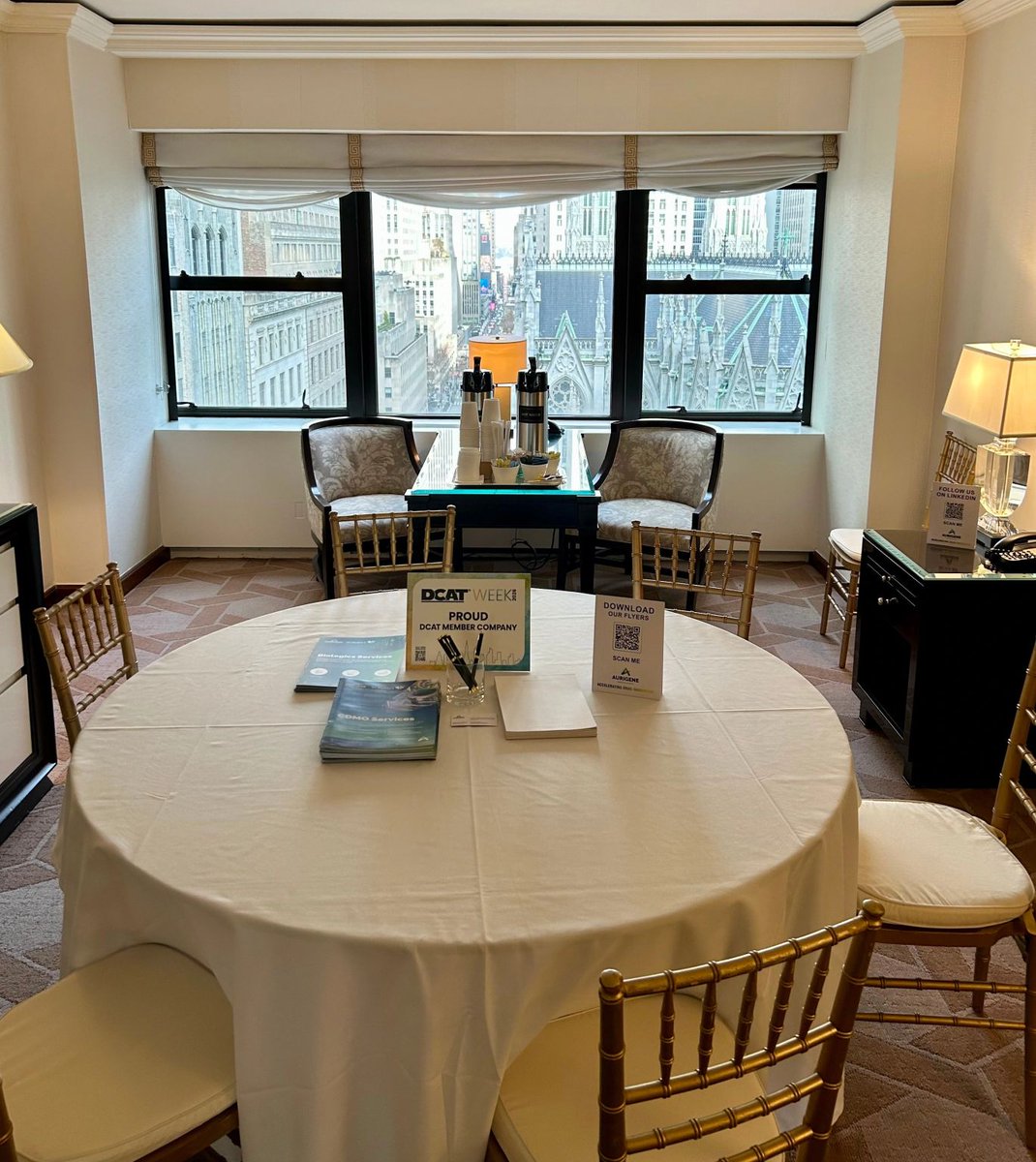 AurigenePharma's tweet image. Great conversations and strong momentum at DCAT Week 2026.
On the final day, connect with the Aurigene team in Rooms 1514 &amp;amp; 1515 to explore how innovation, agility, and integrated CDMO capabilities can accelerate your journey.
#DCATWeek #AurigeneCDMO #Biologics #SmallMolecules