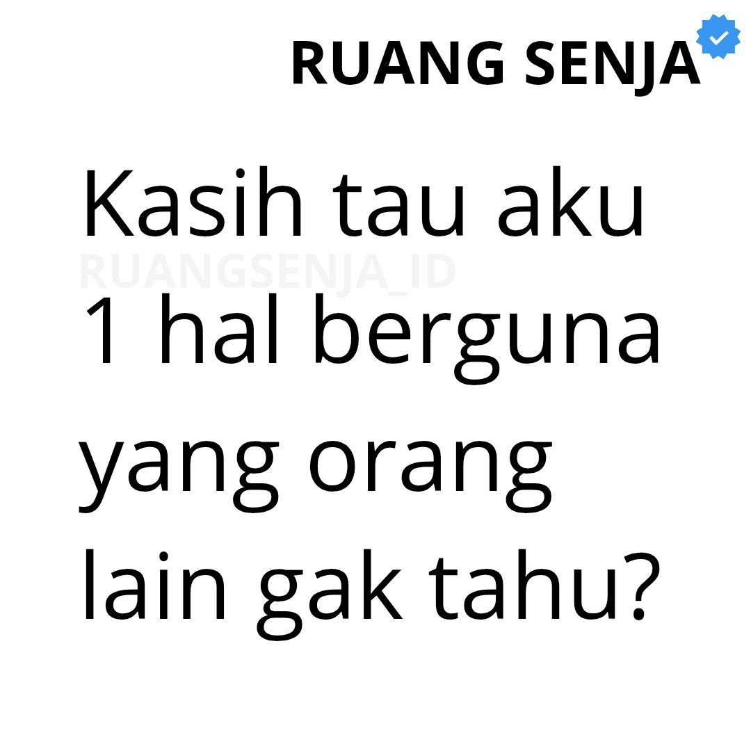 ʀᴜᴀɴɢ ꜱᴇɴᴊᴀ tweet media