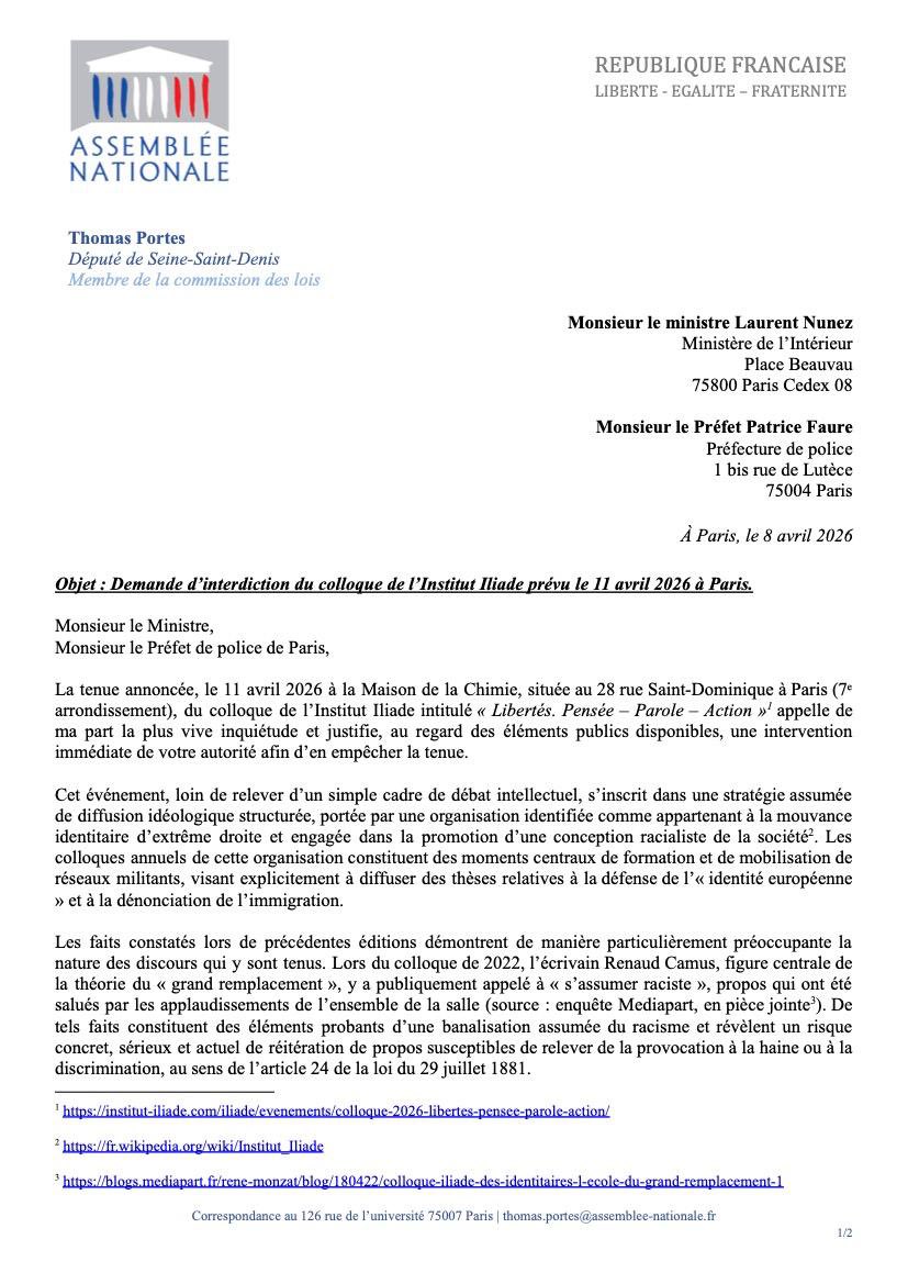 Thomas Portes tweet media