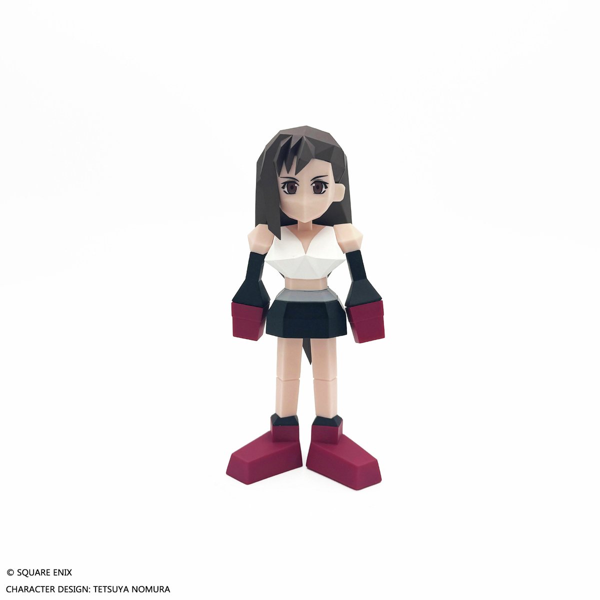 FF7』エアリスとティファの原作デザインそのままな“ソフビフィギュア