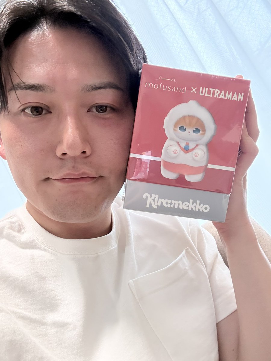 TomoyaWarabino's tweet image. はい、可愛い〜❤️
#mofusand
#ultraman