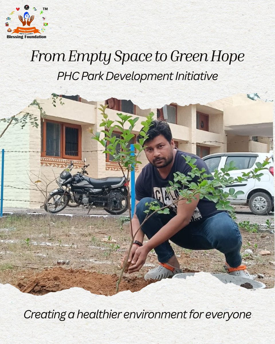 Trust_BlessingF's tweet image. Transforming empty space into green hope 🌿
Let’s rewrite the history with Blessing Foundation 💚
@We_BlessingF 
visit - blessingfoundation.co.in
#csr #blessingfoundation #ngoindia #LetsRewriteTheHistory #PHCDevelopment #GreenInitiative