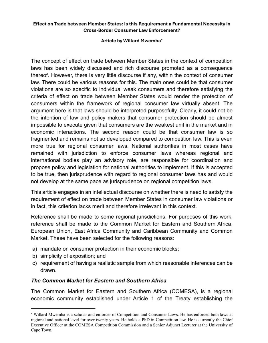 COMESA Competition & Consumer Commission tweet media