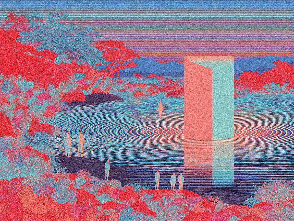SoftSkinVenom's tweet photo. No one questioned it.

That’s what felt strange.

#digitalart #surrealart #NFTart #1of1 https://t.co/IHazuHxMj0