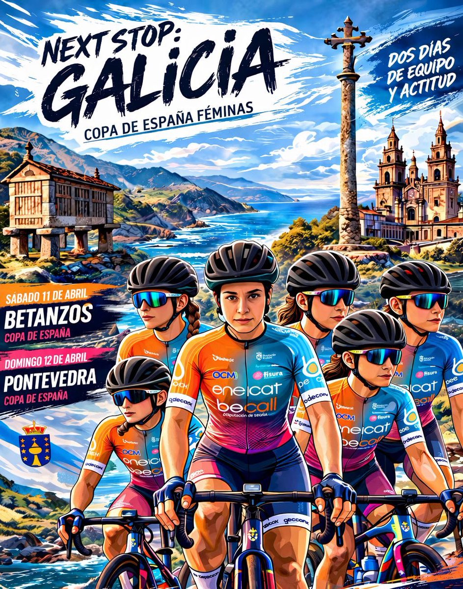 eneicat2021's tweet image. 🌊🚴‍♀️ Galicia… cómo nos gusta volver

Dos días para competir, sentir y seguir creciendo juntas 💙💗

Todo el trabajo…
para momentos como este.

Seguimos creyendo.
Seguimos sumando.

#ENEICATBeCall #Galicia #TeamSpirit #CopaDeEspaña 🚴‍♀️