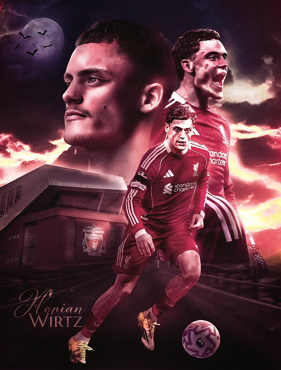 GreatnesOsawaru's tweet image. The Midfield Maestro 💫✨
Florian Wirtz 🔴

#Liverpool #Wirtz #YNWA #FootballDesign #TheDesignCommando

@LFC