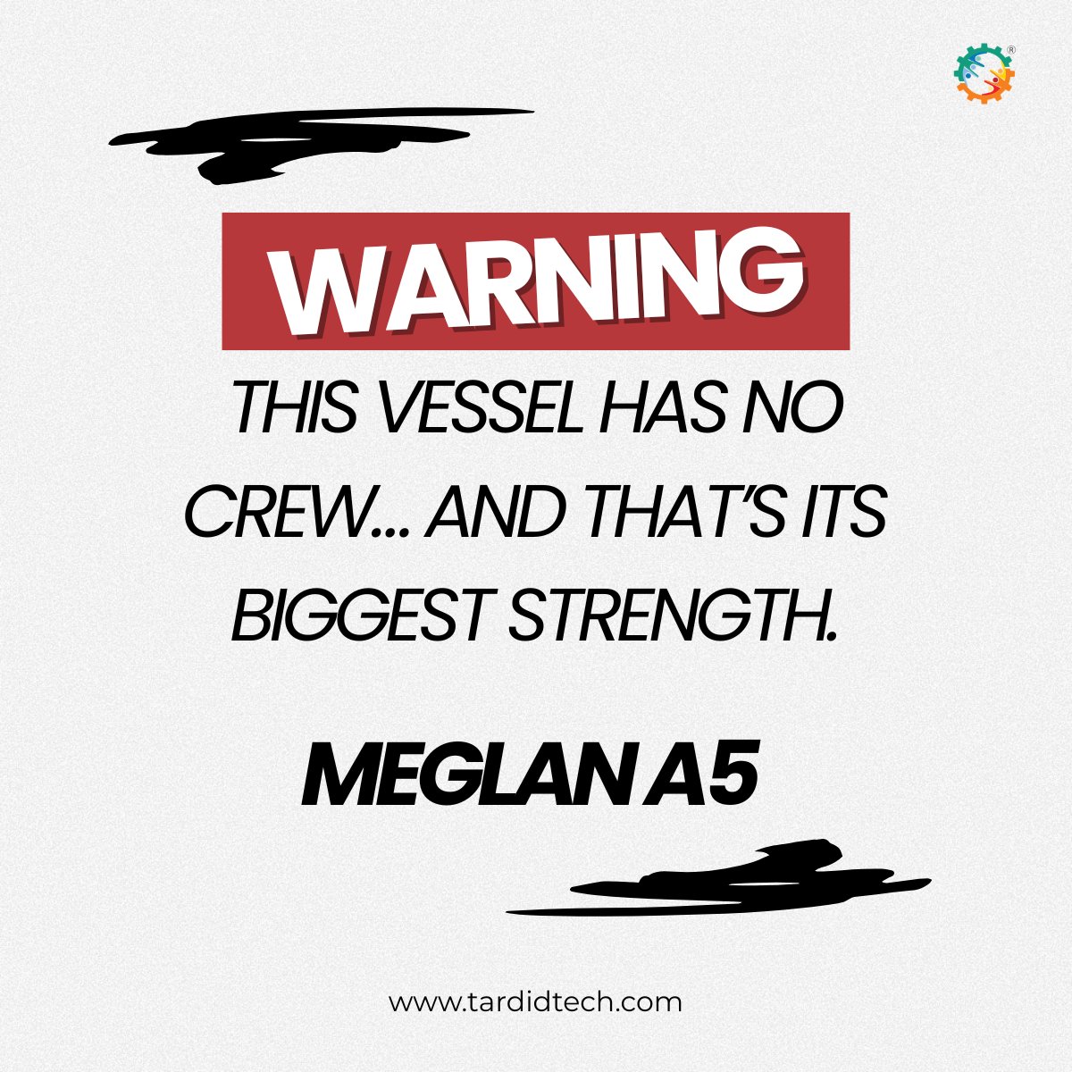 Tardidtech's tweet image. ⚠️ WARNING: This vessel has NO CREW.  

And that's exactly why MEGLAN-A5-T is the future of maritime defense. 

 🌊 Autonomous 
🎯 AI-Powered   
🛡️ Mission-Ready 
🇮🇳 100% Indigenous  

Zero crew. Zero limits. Infinite possibilities.  

  #Tardid #DefenceInnovation #MadeInIndia