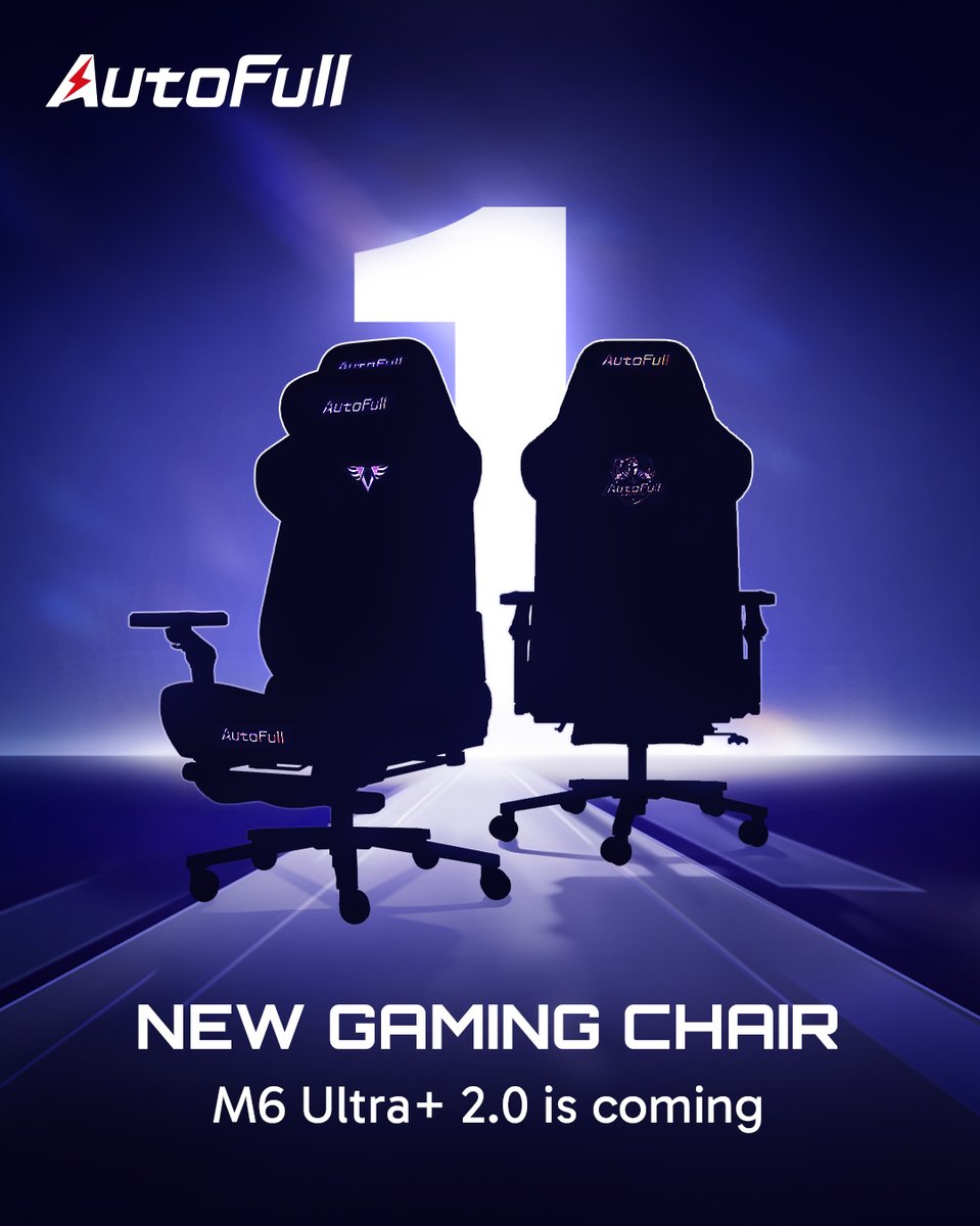 AutoFullGlobal's tweet image. 24 Hours remaining! 🚨

Tomorrow, the M6 Ultra+ 2.0 officially arrives.

Prepare for the ultimate upgrade in gaming comfort with SHIATSU MASSAGE. 🔥
#autofullgamingchair #gaming #gamingsetup #shiatsumassage