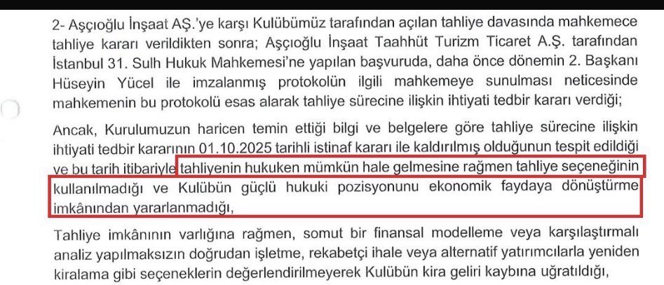 Rapora ne diyorsun diye soruyorlar . Geleceğin gelirlerini kullanıp , giderleri de geleceğe yayıp günü kurtaran anlayış . Ama borcun bir yılda ~ 10 milyar tl arttığı acı gerçeği ortada . Genel Kuruldan Aşçıoğlu kaçırma gerçeği ortada . 
Çare ne tüzük m 34 j bendi .