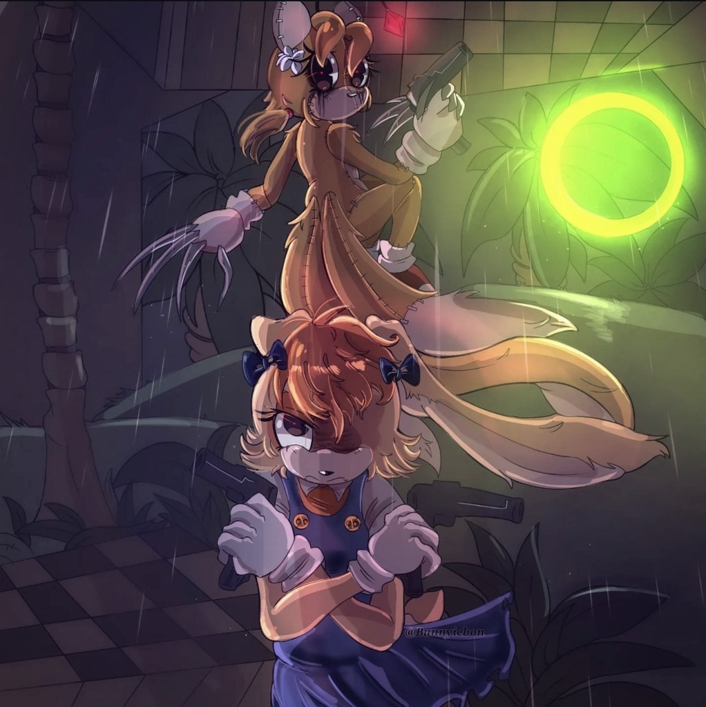 Bunnyiebon's tweet image. #tripwire #creamtherabbit #outcomememories
"🔫🐰"