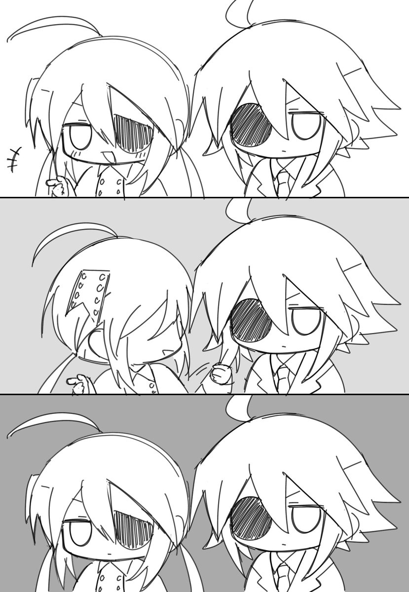 白色黑貓 tweet media