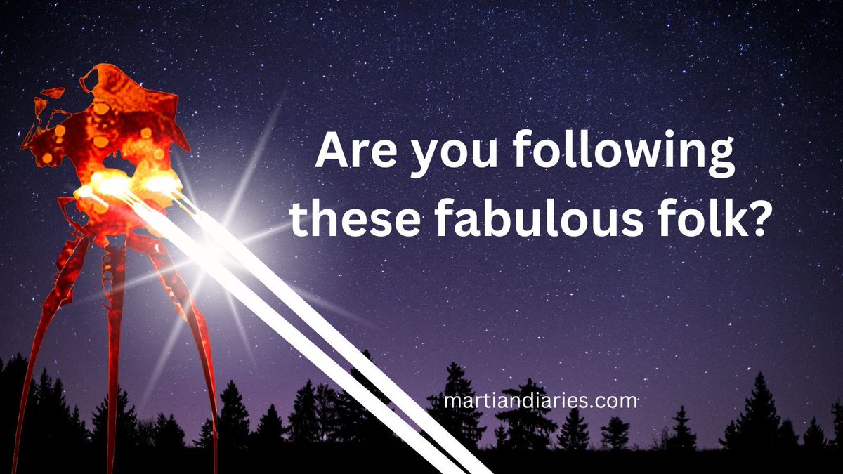 The Martian Diaries 👽The War Of The Worlds Sequel tweet media