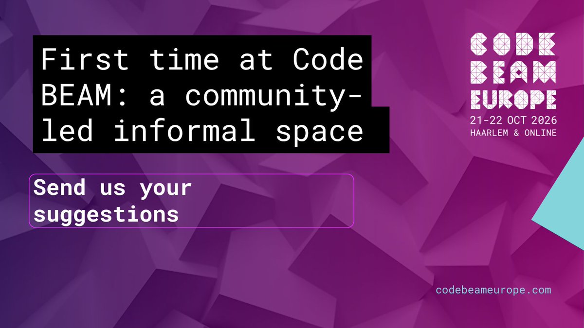 Code BEAM tweet media