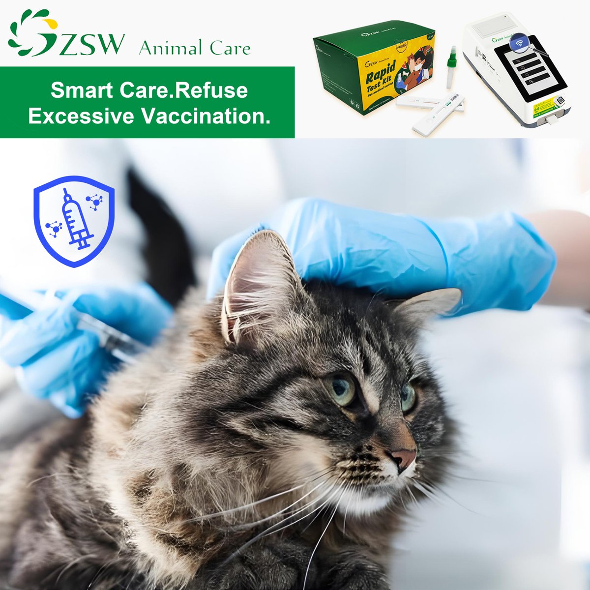 👉Vaccines are crucial, but how can you be sure your pet is truly protected?
#vet #vaccine #petmedical #petdiagnosis