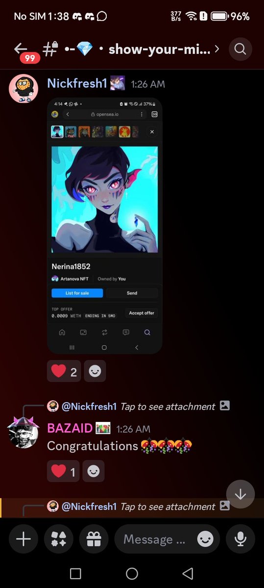 ARTANOVA NFT tweet media