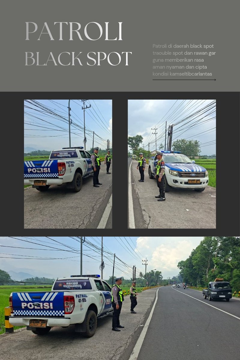 tmcbondowoso's tweet image. Anggota Satlantas Polres Bondowoso melaksanakan Patroli Troublespot atau rawan kemacetan guna menciptakan kamseltibcarlantas yang kondusif
#polisi #ditlantaspoldajatim 
#humaspoldajatim 
#poldajatim 
#bondowoso