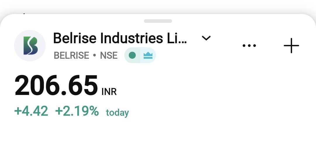 perfectswing12's tweet image. BELRISE 2.19% UP, BREAKOUT DONE 

KEEP WATCHING 👀 

#belrise #stocktowatch #breakout