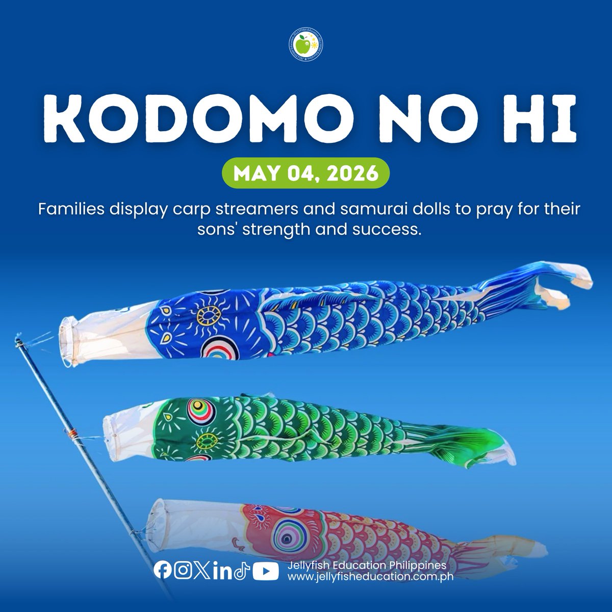 JellyfishPhils's tweet image. The golden week of Japan is just right around the corner!

Are you ready to celebrate, immense, and enjoy the fun of this week? Let us know your thoughts in the comment section below!

#GoldenWeek #GoldenWeekJapan #jellyfishph #jellyfisheducation #studynihongo