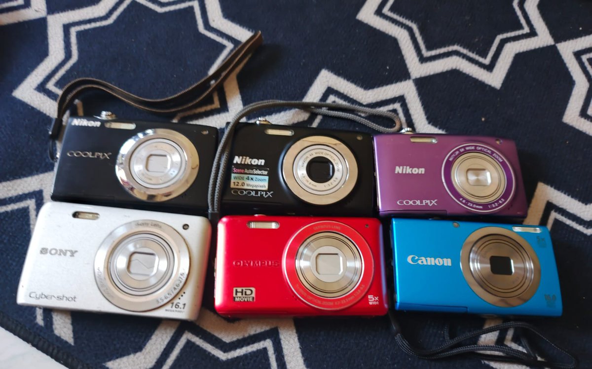 S300 750k
S2500 mulus 1jt SOLD
S3100 ungu 1.2 SOLD
W670 minus bodi 1jt
Vg120 750k
A2300 biru mulus lecet dikit 1.1 SOLD
#zonauangㅤ #zonajajan #digicam #wts