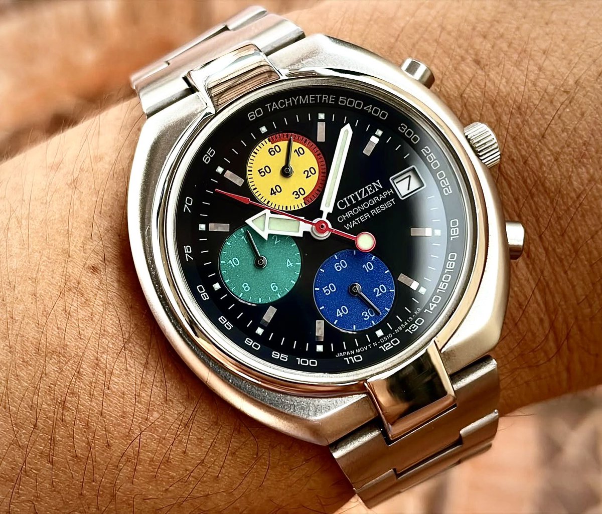 woachtung's tweet image. 1970'lerden bir Citizen kronograf 🌈
*Ref. S76663
#vintage #citizen