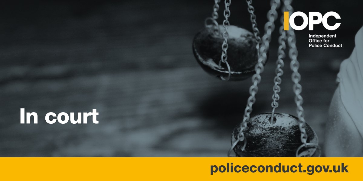 Independent Office for Police Conduct (IOPC) tweet media