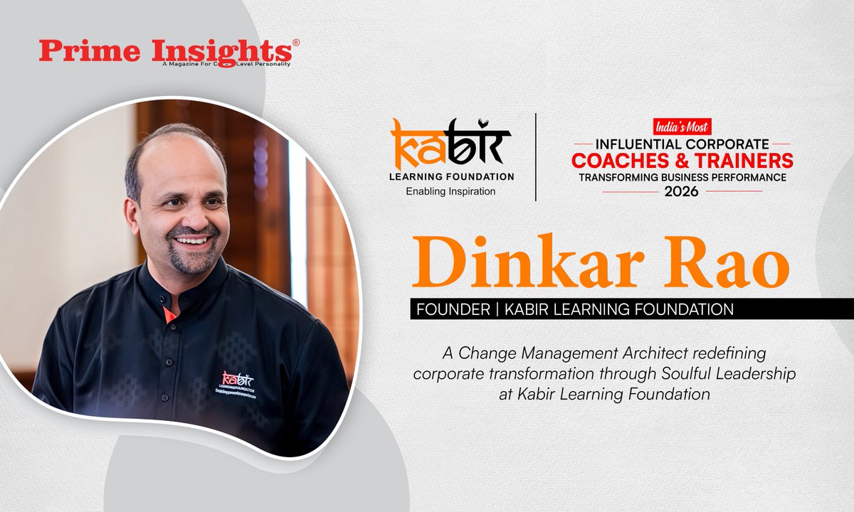 Prime_Insights1's tweet image. Dinkar Rao

primeinsights.in/dinkar-rao-kab…

#CorporateCoaching #CorporateTraining #businessgrowth #businesssuccess #kabirlearningfoundation #visionary #consulting #success