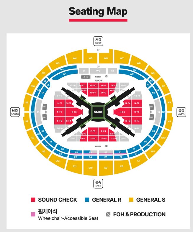 PJ3047's tweet photo. (WTS) Selling Tickets
4.11-4.12
BTS WORLD TOUR ‘ARIRANG’ IN GOYANG

4.11-4.12 ​F3 &amp; F4 row 1-10
Soundcheck ✅️
All sides available (West / North / East / South)
DM if interested
​#BTS_WORLDTOUR_GOYANG #BTS https://t.co/OjLgA6dJ2O