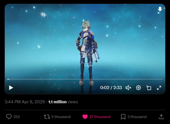 原神プレイヤー tweet media