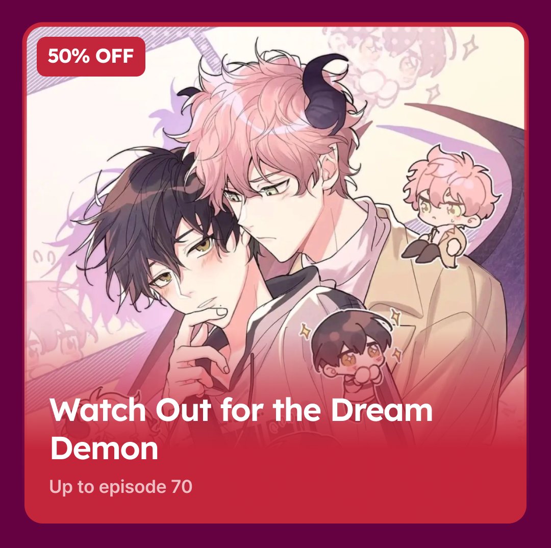 Tappy_toon's tweet image. They understood the assignment… and served 💖

🙌 Get up to 50% off select titles before April 13th, 11:59pm ET!
Also available for 🇫🇷 French and 🇩🇪 German readers!

#Tappytoon #Webtoon #Sale #Manhwa