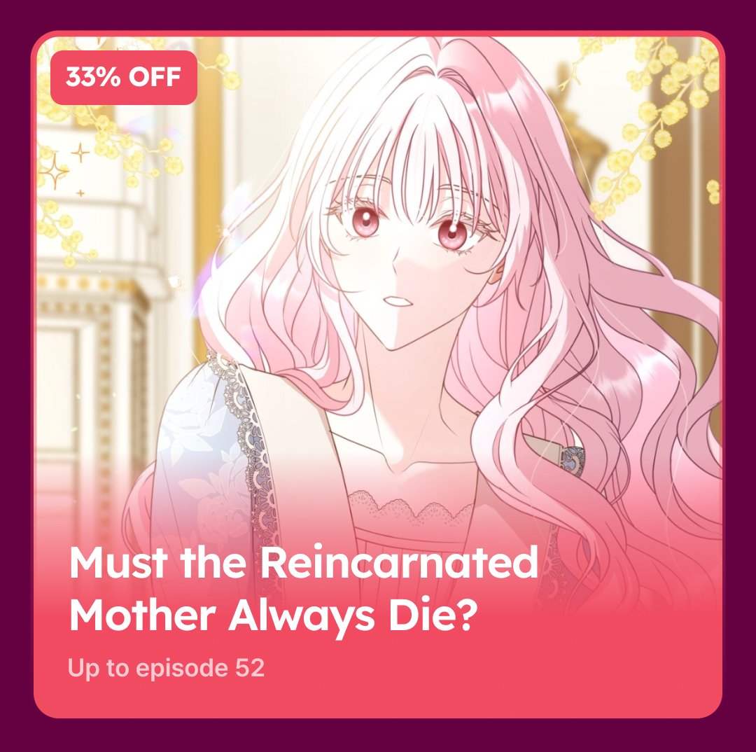 Tappy_toon's tweet image. They understood the assignment… and served 💖

🙌 Get up to 50% off select titles before April 13th, 11:59pm ET!
Also available for 🇫🇷 French and 🇩🇪 German readers!

#Tappytoon #Webtoon #Sale #Manhwa