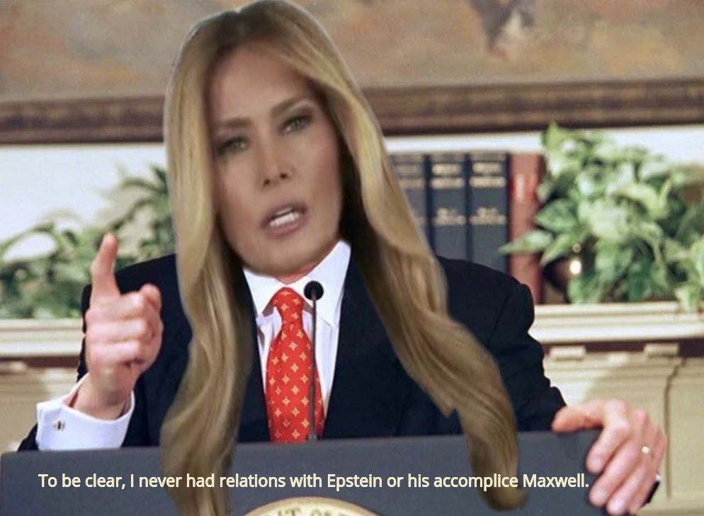 HarveyWall8angR's tweet image. "To be clear, I never had relations with Epstein or his accomplice Maxwell."  

"I never been friends with Epstein. Donald and I were invited to the same parties as Epstein from time to time."

 "Epstein did not introduce me to Donald Trump. I met my husband by chance."

#Melania
