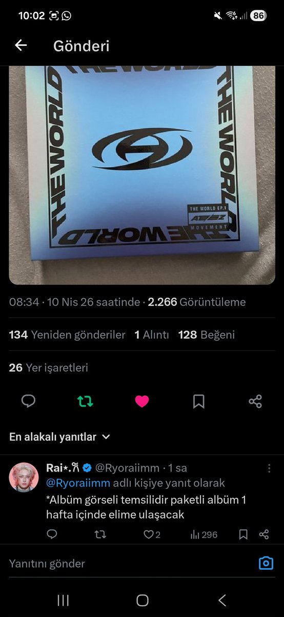 simoş♡ATEEZ İN İSTANBUL tweet media