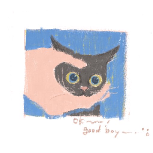 seihi0401's tweet photo. ガブっ！
#illustration
#イラスト
#cat
#猫 https://t.co/cm1bcIyTeD