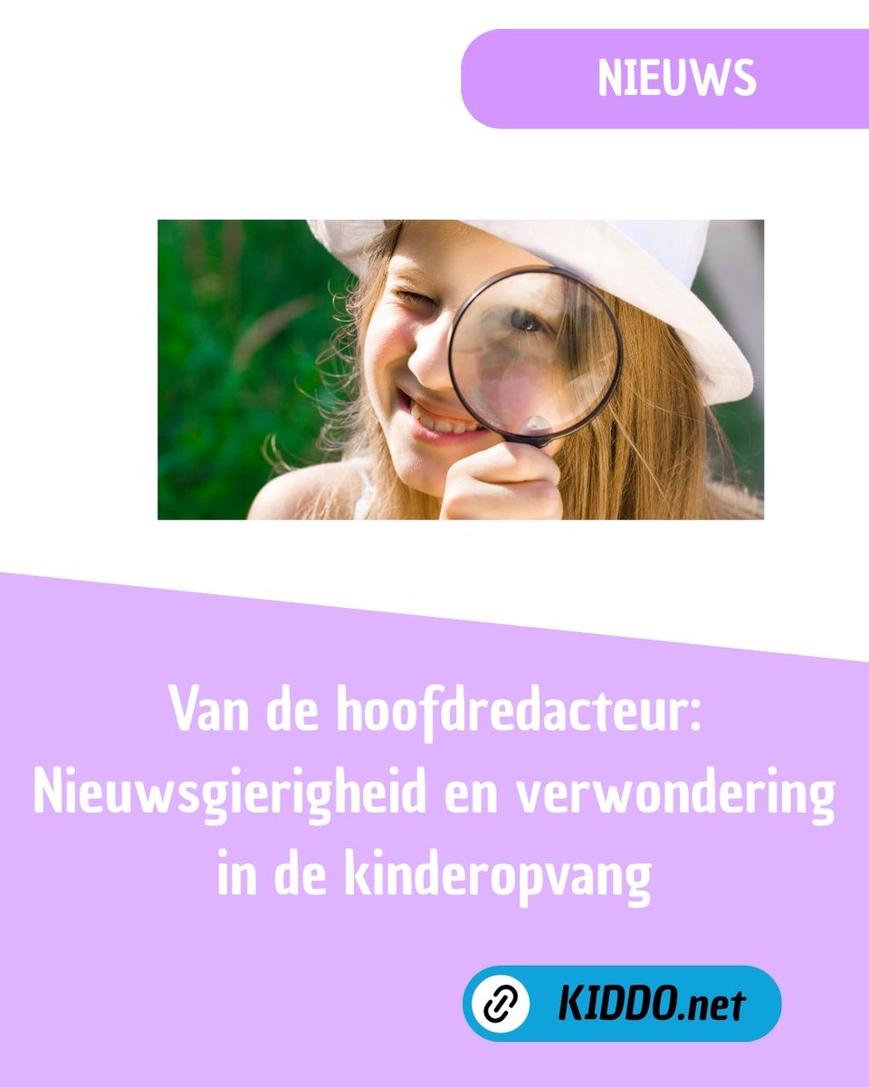 Uit de nieuwe 𝑲𝑰𝑫𝑫𝑶: 𝐍𝐢𝐞𝐮𝐰𝐬𝐠𝐢𝐞𝐫𝐢𝐠𝐡𝐞𝐢𝐝 𝐞𝐧 𝐯𝐞𝐫𝐰𝐨𝐧𝐝𝐞𝐫𝐢𝐧𝐠 𝐢𝐧 𝐝𝐞 𝐤𝐢𝐧𝐝𝐞𝐫𝐨𝐩𝐯𝐚𝐧𝐠

✍ Voorwoord van hoofdredacteur, Diana Turkenburg-de Haan

𝗟𝗲𝗲𝘀 𝘃𝗶𝗮 rfr.bz/tdc217b

#kinderopvang