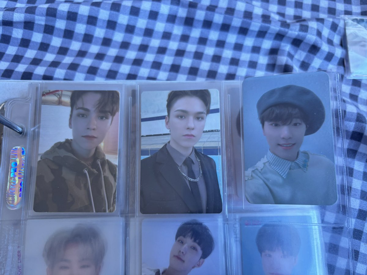 rinhaobns's tweet photo. wts lfb svt ph hoshi scoups jeonghan joshua jun wonwoo the8 dk seungkwan vernon dino seventeen pc

- ₱130 each all
- ₱110 if 4 or more
- ₱90 each if getting all in the photos https://t.co/h5Sj7GhNrh