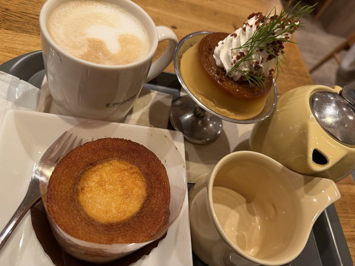 È PRONTO　(東十条店)でお茶してま〜す😃

久しぶりに頭脳労働したので、糖分補給❣️

仕事を一つづつ片付けてます💦

プリン🍮美味しいね〜😊

#喫茶店
#おやつ

shop.pronto.co.jp/detail/1503/