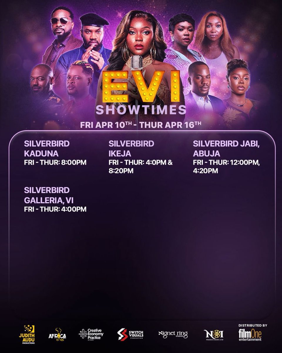 JAP1ltd's tweet photo. Check out the different dates, locations and times you can watch Evi🔥

Evi is still showing in cinemas. Watch it with your friends and experience the magic together. https://t.co/ndKl8fGOX5