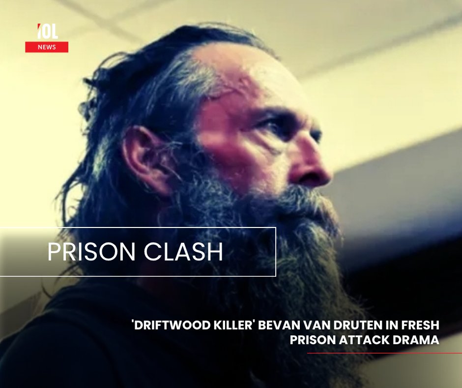 IOL's tweet image. The man accused of murdering his ex-cop girlfriend allegedly attacked two inmates for defying his order to have sex with each other. He also allegedly wanted one of the two men to kill the other.
#news #DriftwoodKiller #murder #girlfriend #attack #prison #inmates
Read on