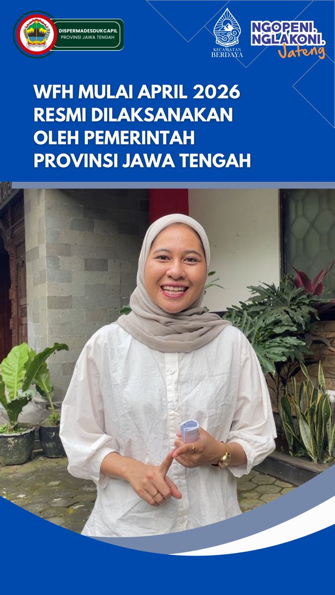 Dispermadesdukcapil Prov Jateng tweet media