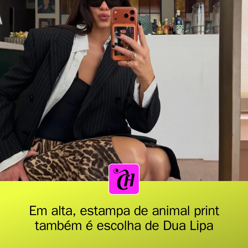 CAPRICHO's tweet image. 🐆✨ Dua Lipa brilha mais uma vez com sua escolha de estampa de animal print! A combinação perfeita entre minimalismo e ousadia, em um look que deixa qualquer um inspirado! Não perca os detalhes dessa produção incrível! #DuaLipa #AnimalPrint #Moda

mrf.lu/bsrP