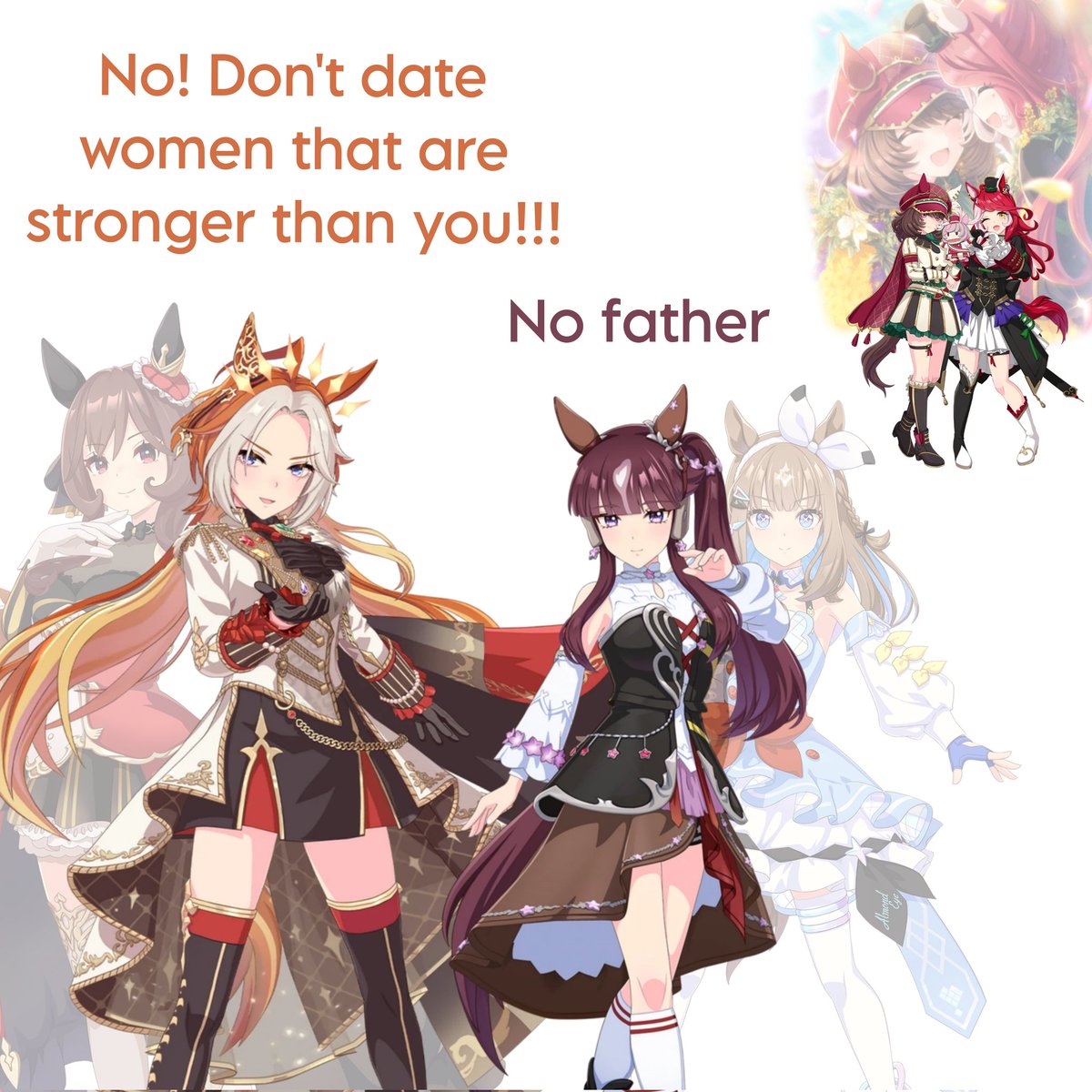 Like father, like daughters
#umamusume #orugen #airara #LovesOnlyYou #MarcheLorraine
