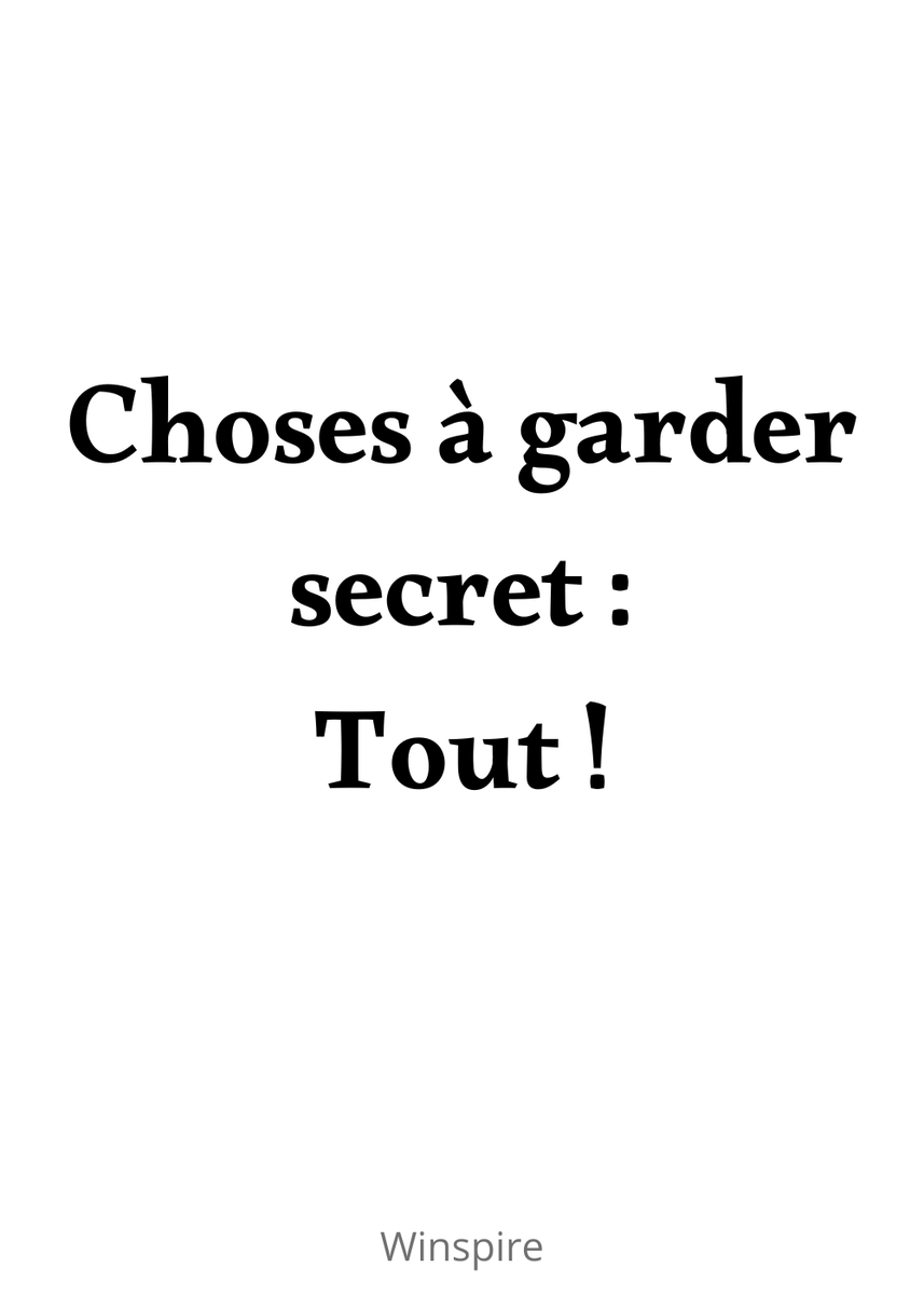 Marechal001's tweet image. Bonjour ☀️
Tout le monde n’a pas besoin de connaître tes projets…

🤫 Parle moins
🎯 Travaille en silence
🔥 Réussis en grand

Protège tes objectifs, avance discrètement… le résultat fera du bruit. 💪

#Motivation #Discipline #Succès