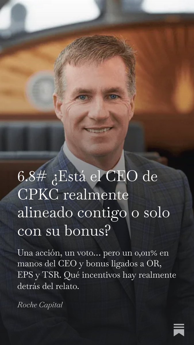 ¡Vuelta de Roche Capital tras un parón por la Semana Santa! Seguimos con la parte de incentivos de las compañías retornando a Canadian Pacific ($CP / #CPKC).

Espero que os guste!

Link: rochecapital.substack.com/p/68-esta-el-c…