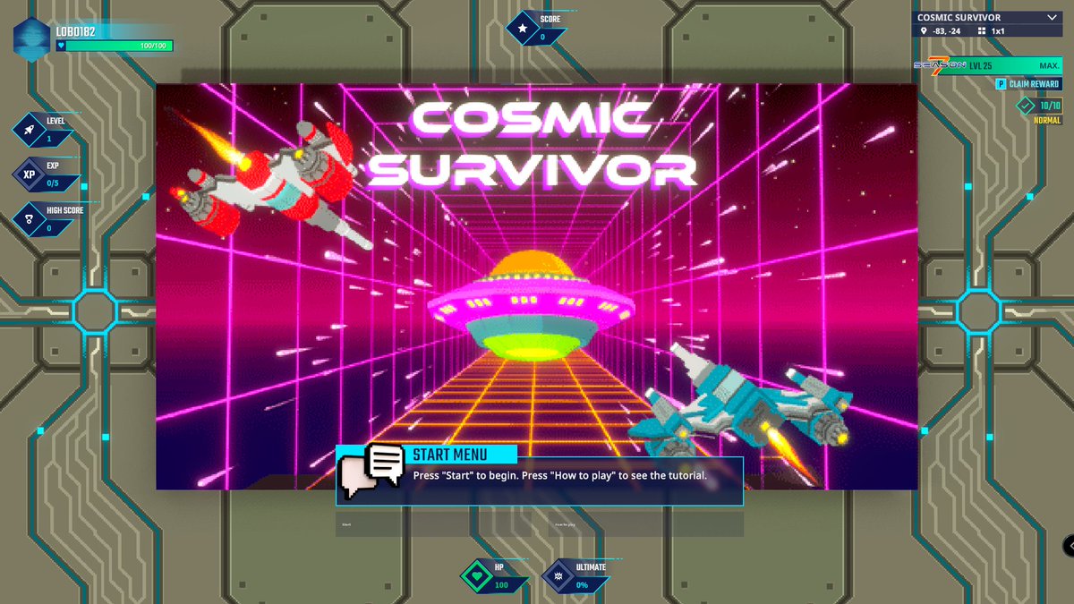 lobo1822's tweet photo. UFO boss exists in The Sandbox Season 7… and I have the screenshot to prove it. @TheSandboxGame  https://t.co/rY9qCwacxR #Season7 https://t.co/uCvYWjJiYz