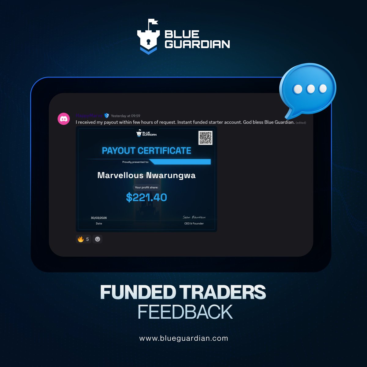 Blue Guardian tweet media