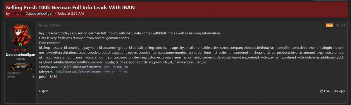 Dark Web Intelligence tweet media