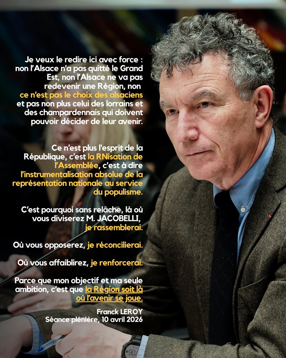 Majorité Grand Est tweet media