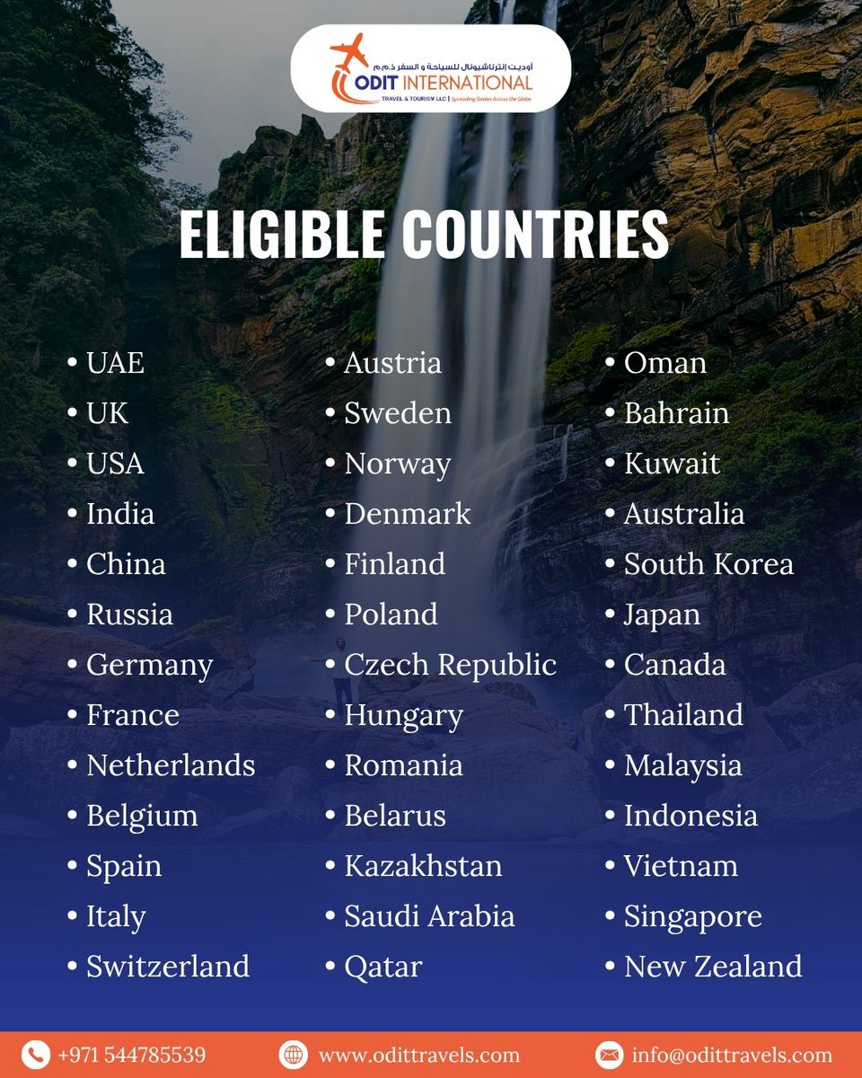 OditTravels's tweet photo. 🌴 BIG UPDATE for travelers!
Sri Lanka is planning to offer FREE tourist visas to 39 countries 😍

But wait ⚠️ — it’s not officially live yet!

📌 Save this post &amp; stay updated before planning your trip.
#OditTravel #SriLankaVisa #VisaUpdate #TravelNews #UAETravellers #FreeVisa https://t.co/0CltVdfOYh